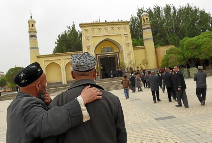 Txinako biztanleen ehuneko bat baino gutxiago dira uigurrak.