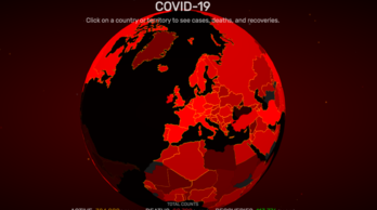 Mapa interactivo sobre el impacto global del coronavirus. 