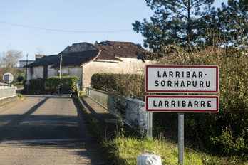 Larribarre-Sorhapürük 192 biztanle ditu egun. © Guillaume Fauveau