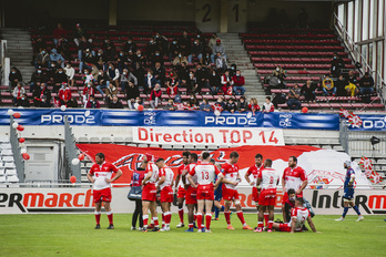 Grâce à son large succès contre Grenoble, le Biarritz Olympique s’ouvre les portes des demi-finales de Pro D2. © Guillaume FAUVEAU